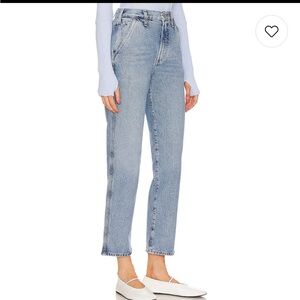 Agolde Cooper Trouser Denim Jean in Command NEW with Tag W1885 Sz 28